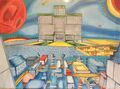 Era 1993 - My giant Fortress Misslemax Artwork which won awards